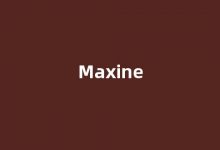 Maxine中文翻译,Maxine是什么意思,Maxine发音、用法及例句-我的生活随笔