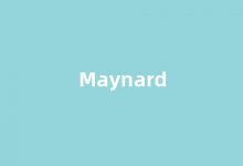 Maynard中文翻译,Maynard是什么意思,Maynard发音、用法及例句-我的生活随笔