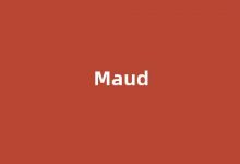 Maud中文翻译,Maud是什么意思,Maud发音、用法及例句-我的生活随笔